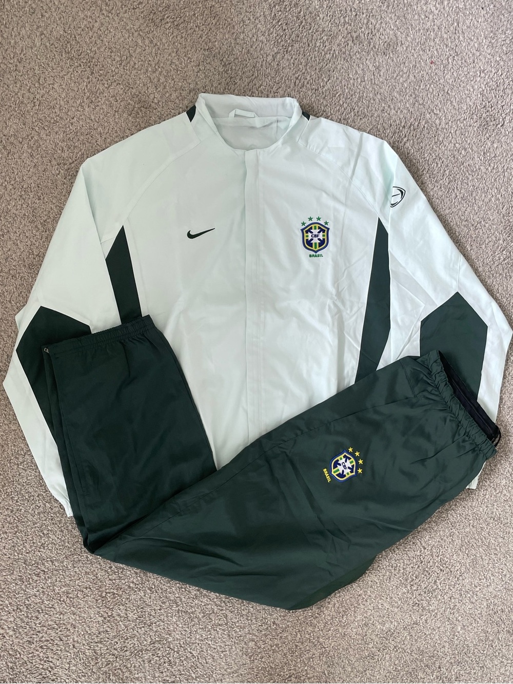 RARE Nike Brazil 2006 National Team Tracksuit Set Brasil football soccer